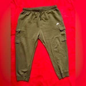 Nike SweatPants-Olive Green-XXXL